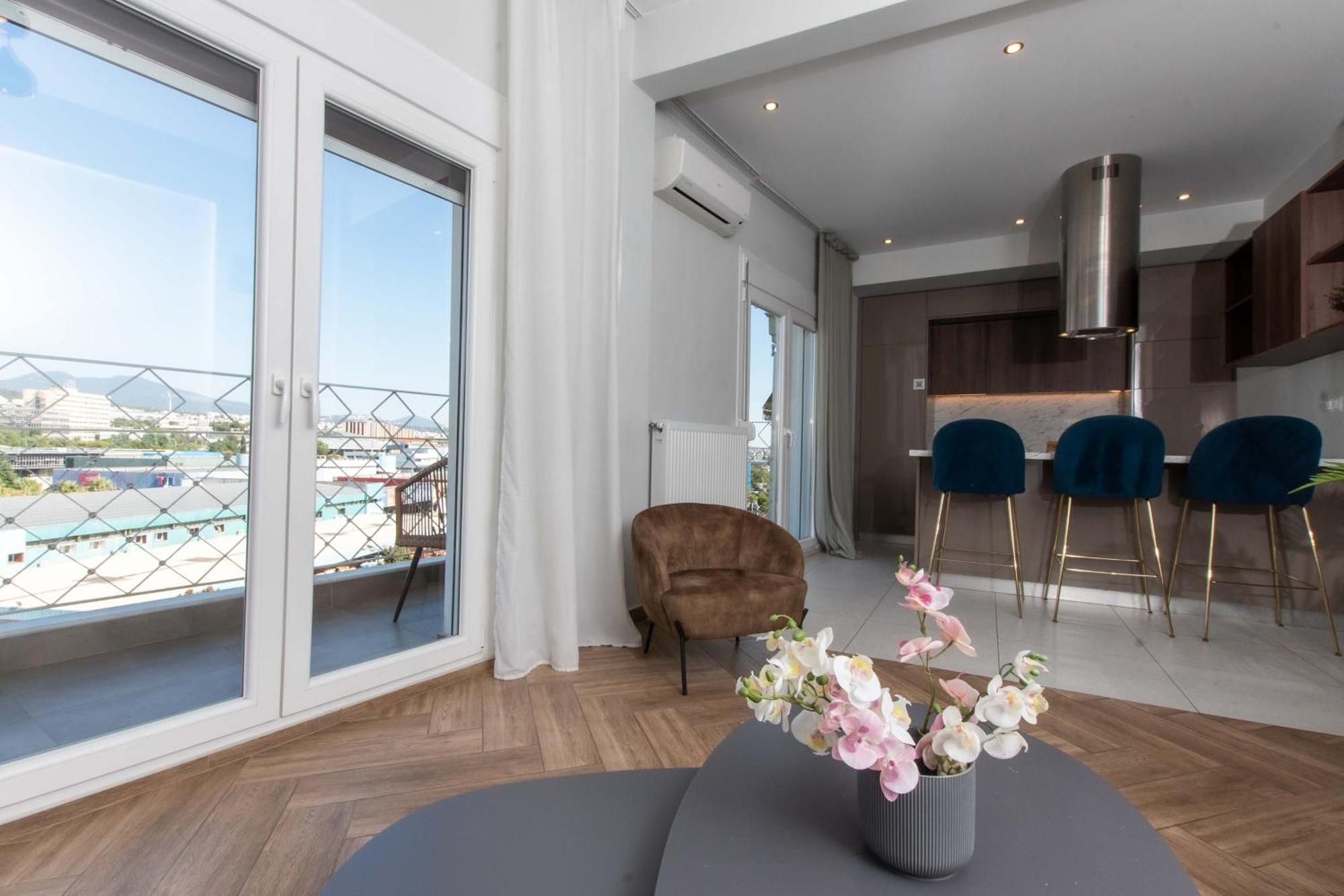 Ferienwohnung Houseloft Grand Vista Thessaloniki Exterior foto